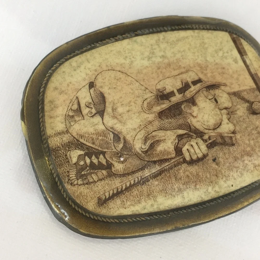 Vintage novelty brass